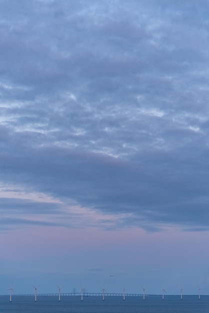 Beautiful photo of the sea and sky