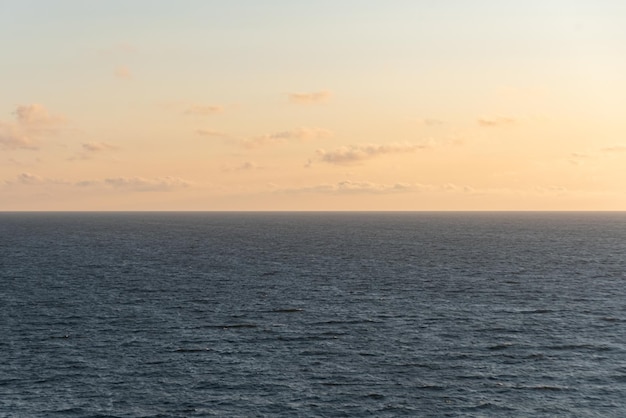 Beautiful photo of the sea and sky