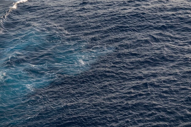 Beautiful photo of the sea waves