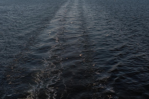 Beautiful photo of the sea and waves