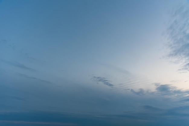 Beautiful photo of the sky and clouds