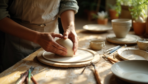 Beautiful pottery work