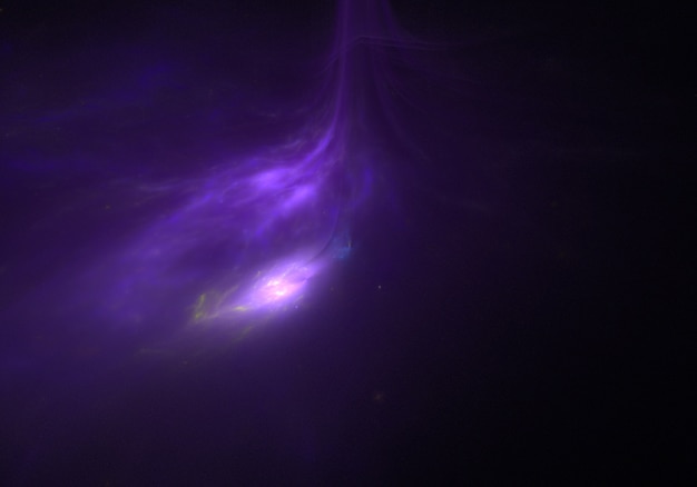 Beautiful purple nebula universe background