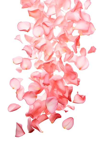 Free photo beautiful roses petals arrangement