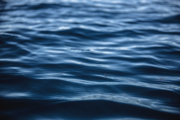 Beautiful shot of a body of water with sea waves