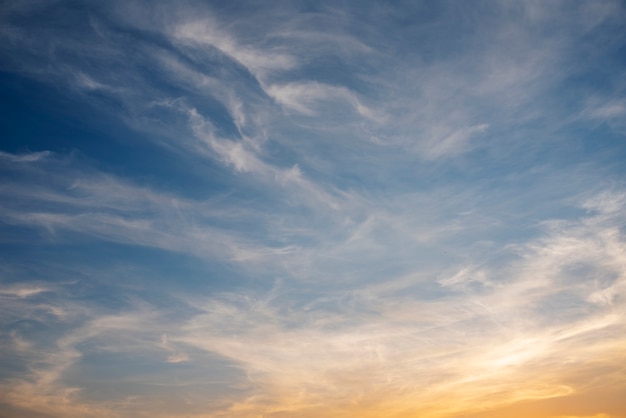 Beautiful skyscape during daytime