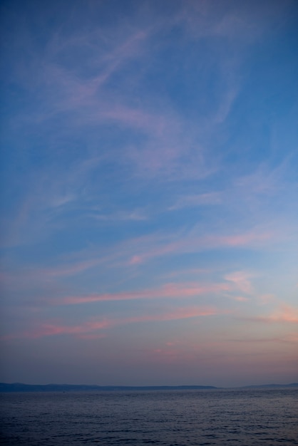 Beautiful skyscape during daytime