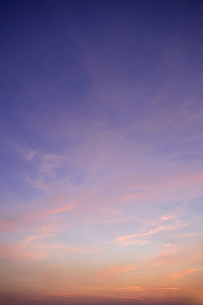 Beautiful skyscape during daytime