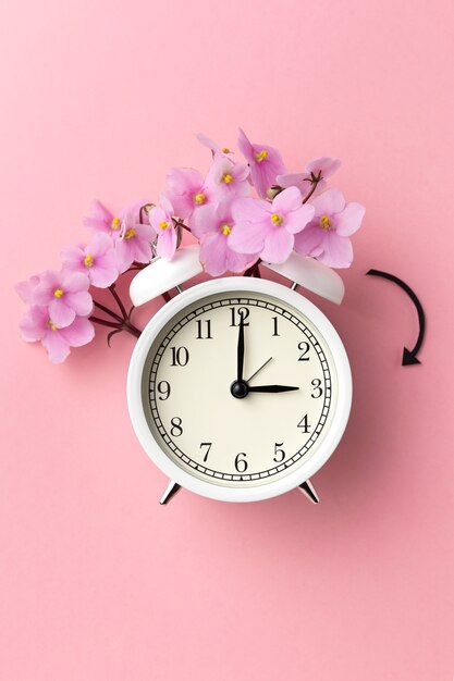 Beautiful spring time change concept