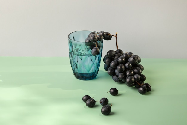 Beautiful still life arrangement with water