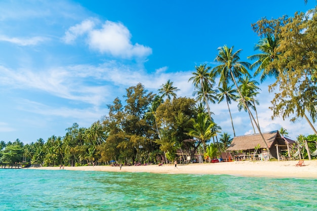 Beautiful tropical beach and sea