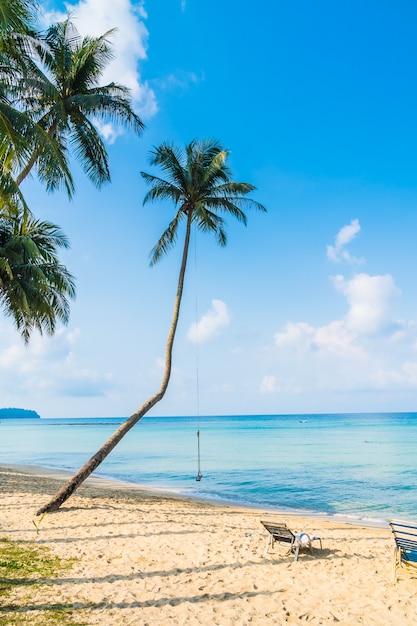 Beautiful tropical beach and sea