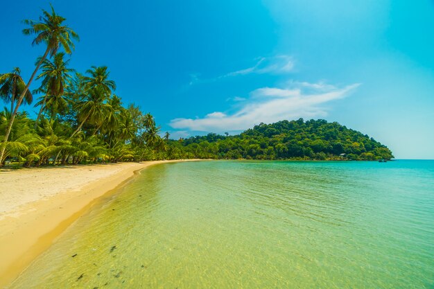 Beautiful tropical beach and sea 