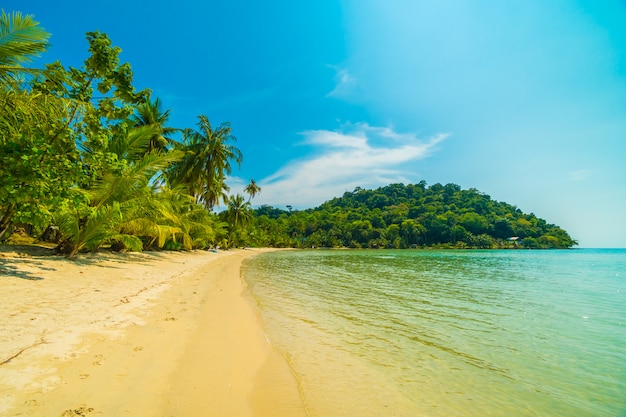 Beautiful tropical beach and sea 