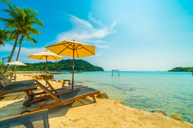 Beautiful tropical beach and sea 