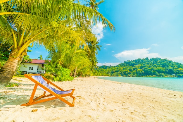 Beautiful tropical beach and sea 