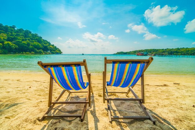 Beautiful tropical beach and sea 