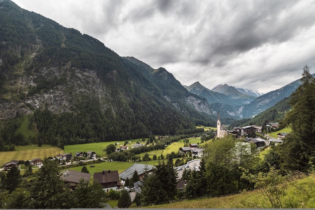 Beautiful valley community in Heiligenblut, Karnten, Austria