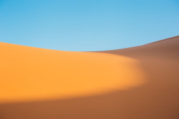 Beautiful view of a desert during daytime