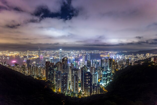 Beautiful view of Hong Kong