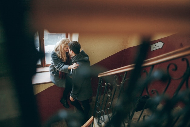 beautiful young couple