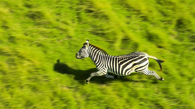 Beautiful zebra in the wild