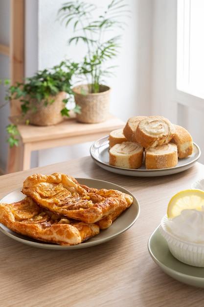 Beautifully decorted bakery sweets