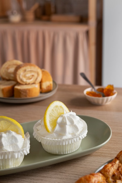 Beautifully decorted bakery sweets