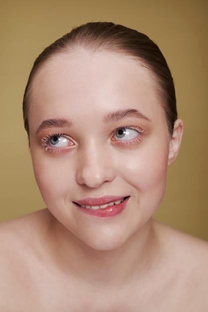 Free Photo beauty portrait of young woman