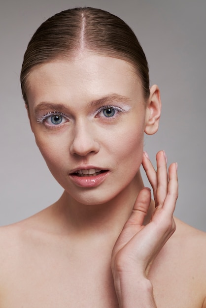 Beauty portrait of young woman