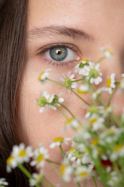 Beauty and treatments portrait