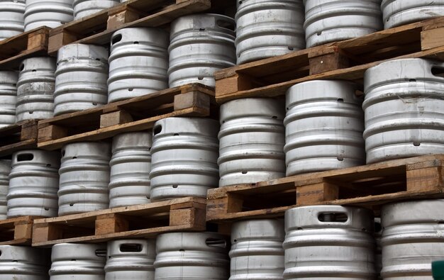 Beer kegs