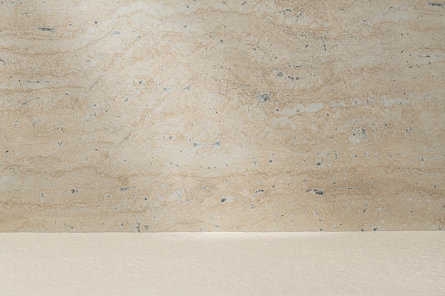 Free Photo beige stone product backdrop, showcase