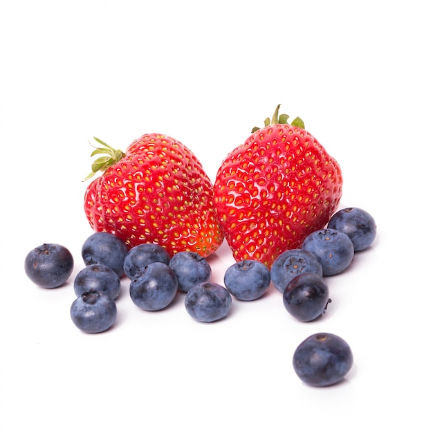 Berries on the table