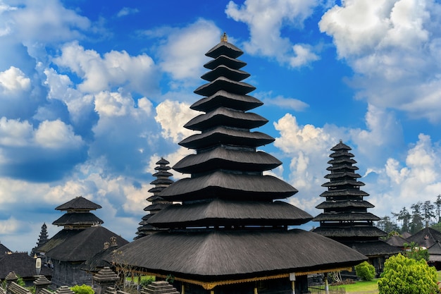 Free photo besakih temple in bali, indonesia