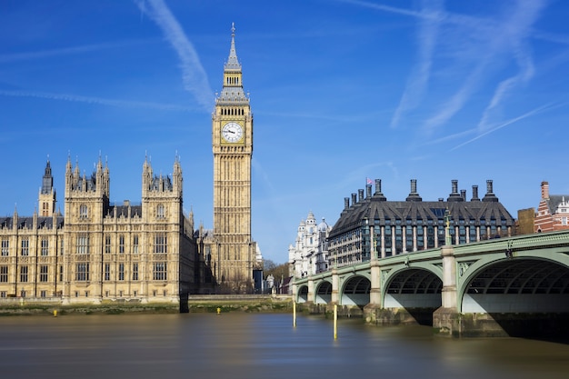 Big Ben and Houses of Parliament, London, UK