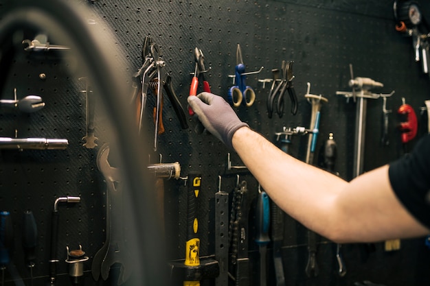 Bike repair shop