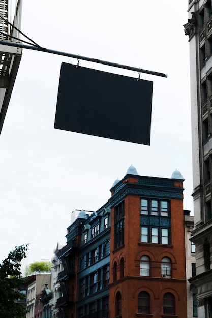 Billboard template in urban environment