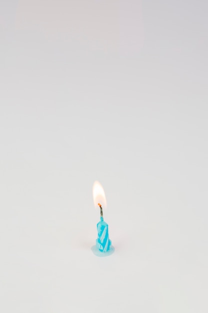 Free photo birthday candles and copyspace on top