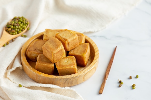 black bean sweet dessert dish