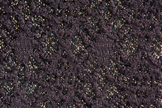 Free photo black fabric closeup