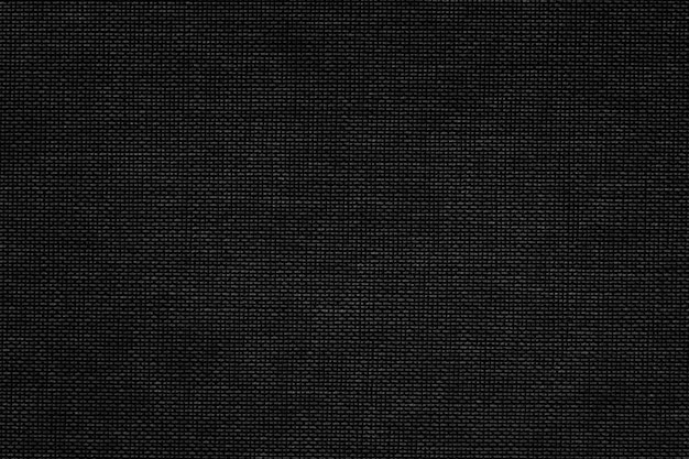 Free Photo black fabric textile textured background