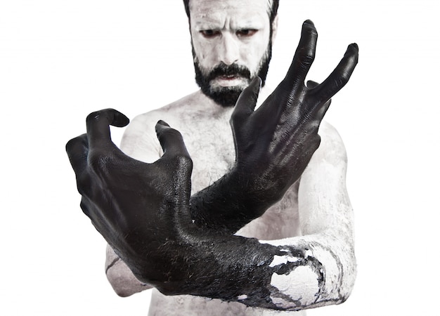 Free photo black hands