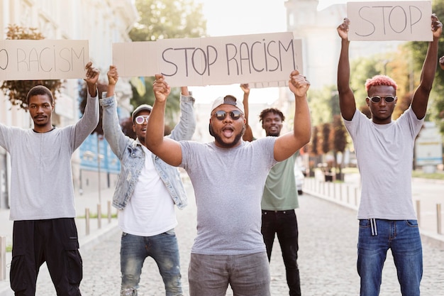 Free photo black live matter protest