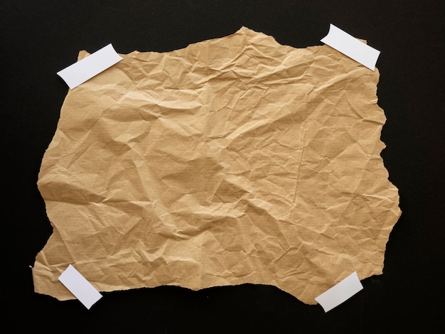 Free Photo black lives matter movement wrinkled paper