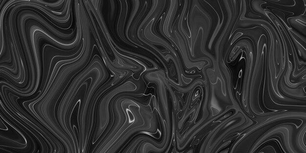 Black Marble ink texture acrylic painted waves texture background pattern can used for wallpaper or skin wall tile luxurious