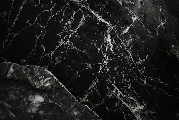 Black marble texture background