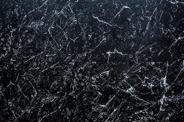 Free Photo black marble textured background