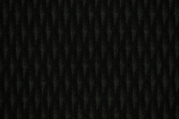 Free photo black patterned fabric textured background