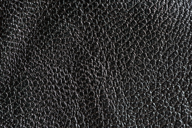 Black rough leather textured background